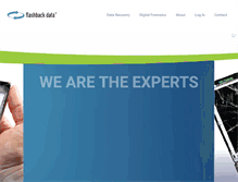 Tablet Screenshot of flashbackdata.com